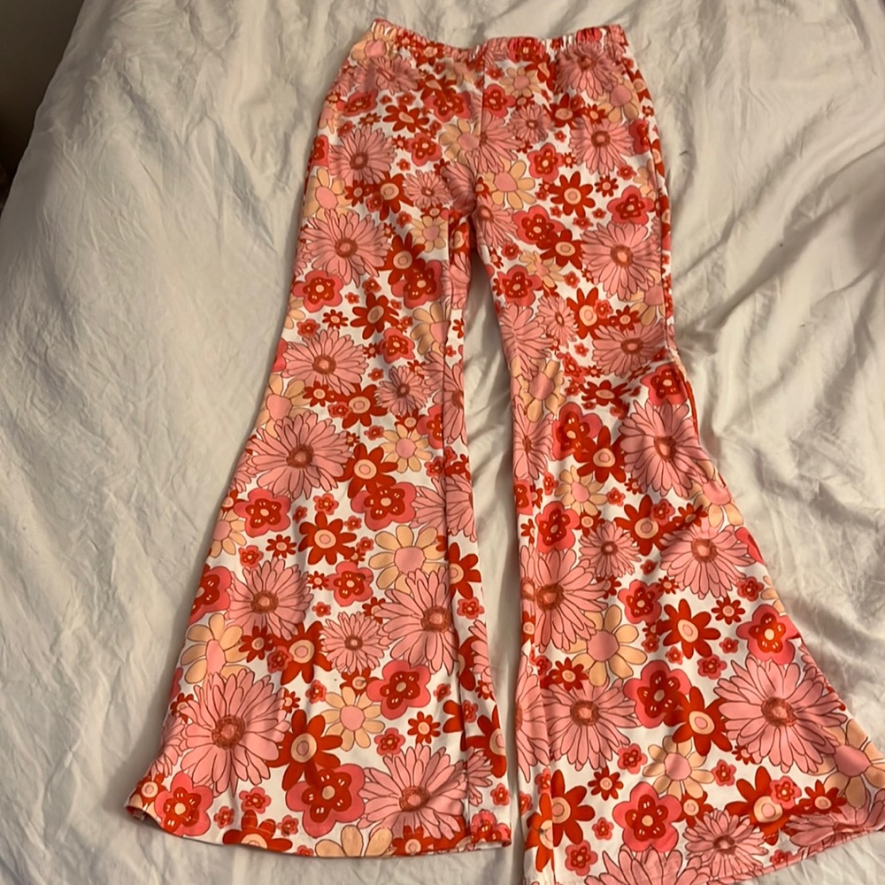 Patterned pants, size 9 (girls)